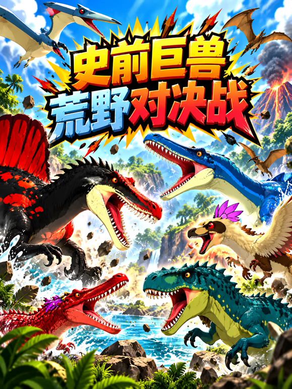 史前巨兽荒野对决战(全集)